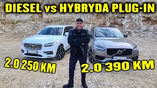 Ile realnie pali hybryda plugin 20 390 KM vs diesel 20 250 KM [upl. by Ainirtac]