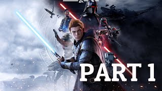 Star Wars Jedi Fallen Order  Part 1  Beginning of the Last Jedis Journey  1080p 60FPS HDR [upl. by Ariela597]