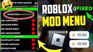 ✅️MOD MENU✅️ Roblox Mod Apk v2640740 Unlimited Robux amp Speed Fly Jump Hack 2024  Latest version [upl. by Tnomed]