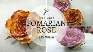 HOW TO MAKE FOAMIRAN FLOWERS  PART 1 MINU AGARWAL [upl. by Backler818]