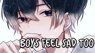 「Nightcore」→ Boys Feel Sad Too ♪ Rosendale LYRICS ✔︎ [upl. by Babbie619]