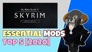 Skyrim SE 2020  Gophers TOP 5 Essential Mods [upl. by Patin168]