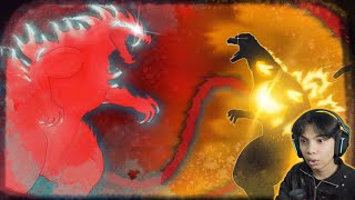 FINAL EPISODE GODZILLA BATTLE ROYALE  PART 2 True Form Ultima VS Burning Godzilla [upl. by Furr]