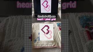 TAPESTRY CROCHET💞 crochet crochetting handmade easycrochet diy pixelart [upl. by Pinzler457]