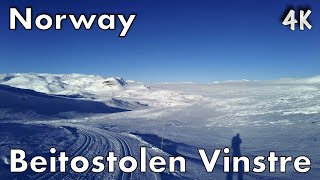 Crosscountry Skiing in Norway Beitostolen Vinstre in Jotunheimen 4K [upl. by Roose565]