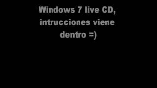 CD Live windows 7  Repara tu PC  MEGA  ISO  ESPAÑOL [upl. by Ttessil]