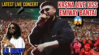 KRNA LIVE DISS RAP EMIWAY BANTAI  Krsna live concert in delhi SSCBS College 2024 [upl. by Lleda]