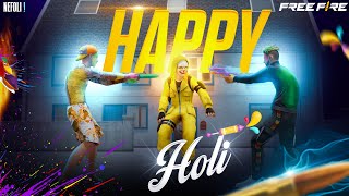 Happy Holi❤️  Freefire Edited Video [upl. by Etteniotna]