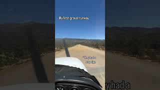 Gravel Runway  Gravelly Valley Airport [upl. by Bywoods664]