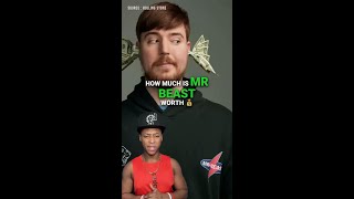 MrBeasts Insane Net Worth MrBeast Wealth Philanthropy YouTube Influencer Viral shorts [upl. by Severson]