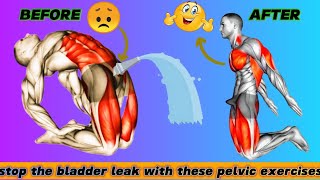 stop the bladder leak with these pelvic exerciseskegel exercise kegelworkout fitness [upl. by Lirret]