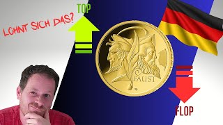 100 Euro Gold Faust  Lohnt sich der kauf der neuen Deutschen Goldmünze [upl. by Hegarty]