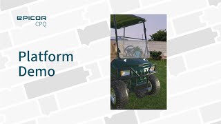 Platform Demo Epicor CPQ KB3D Visualization amp Augmented Reality [upl. by Oicnaneb]