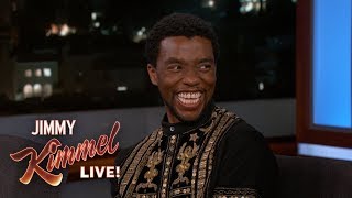 Chadwick Boseman on Black Panther [upl. by Arreit]