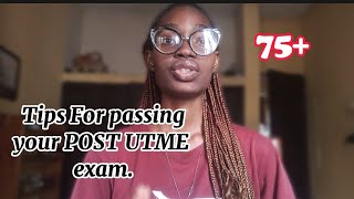 quotBoost Your POST UTME Scores 8 Proven Tips for Exam Successquot2023 [upl. by Garvin106]