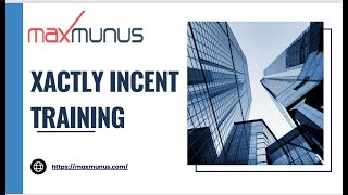 XACTLY INCENT Training –XACTLY INCENT Online Training  Certification TipsXACTLY INCENT Course [upl. by Dawkins]