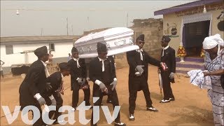 These Performers Are Hired To Dance At Funerals In Ghana and Nigeria [upl. by Ted]