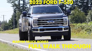 2023 Ford F550 service body walk through [upl. by Vedis]