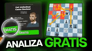 Cómo ANALIZAR GRATIS TODAS tus PARTIDAS de AJEDREZ  2 MÉTODOS [upl. by Neral337]