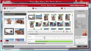 Selektion der Seitenzahl  CEWE FOTOBUCH Assistent 50 [upl. by Itsur]