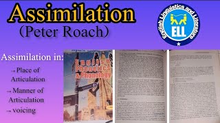 Assimilation  Types of AssimilationConnected Speech English Phonetics and PhonologyPeter Roach [upl. by Wons]