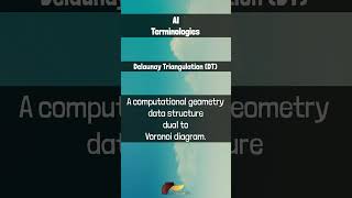 AI Terminologies  Delaunay Triangulation DT [upl. by Marjorie]