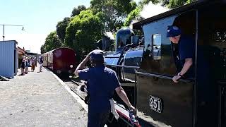 Bellarine Railway Queenscliff [upl. by Ahsikal]