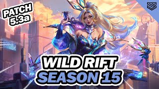 🔴 NEW PATCH ONHIT FINALLY NERFED 🔥 Wild Rift Patch 53a Livestream [upl. by Notrom]