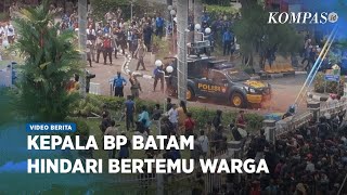 Unjuk Rasa Warga Adat Pulau Rempang Kembali Ricuh [upl. by Milissent662]