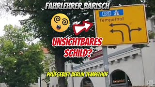 Fahrschüler sieht Vorwegweiser nicht [upl. by Trimble]