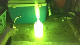 Trimethyl Borate Whoosh Bottle Slow Motion [upl. by Rolan]