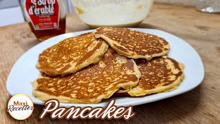 Meilleurs Pancakes  Recette Facile et Rapide [upl. by Auqenehs771]