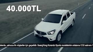 SSangyong Korando Sports Reklam Filmi [upl. by Nnylidnarb]