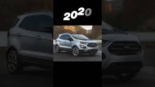 👿Evolution of Ford EcoSport 20132024 🔥 shorts trending status offroad systummm [upl. by Hairam973]