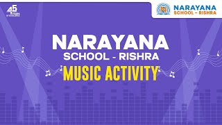 Music Activity Performance by Students at Narayana School  Rishra [upl. by Wendalyn]