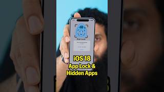 App Lock and Hidden Apps in iOS 18 shorts ios18 [upl. by Buckler]