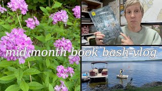 Mid Month Book Bash Vlog [upl. by Yssac]