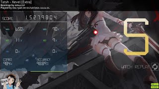 osu Tatsh  Xevel Extra FC [upl. by Lenaj]