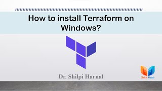 How to install Terraform on Windows  Terraform download and installation [upl. by Sosanna]