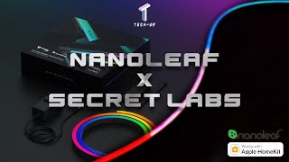 First Look At The Nanoleaf X Secret Labs MAGRGB Strip [upl. by Odracer]