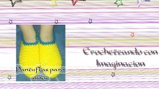 Tutorial pantuflas faciles para niños [upl. by Jacobsen664]