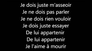 Francis Cabrel  Je laime a mourir Lyrics [upl. by Kissel812]