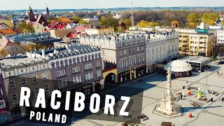 Raciborz by drone  POLAND 🇵🇱 [upl. by Ahseetal]