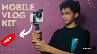 Best Mobile Vlogging Kit Under ₹150 – Unbelievable Value cheapest gadget for vloggers [upl. by Forward]