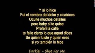 un shot por mi  letra [upl. by Saalocin]