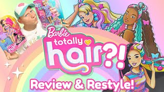 Totally Hair Barbie  2022 🤍 Review amp Magical Girl Restyle [upl. by Nigem]