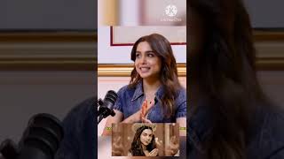 Sharvari wagh ne bataya dipika padukon ke bareme shorts trending podcast viralshorts [upl. by Doerrer528]