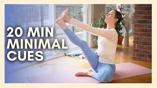 20 min Intermediate Yoga Flow  Minimal Cues Silent Yoga [upl. by Dwight]