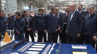 President Erdogan at Siro plant [upl. by Eudo]