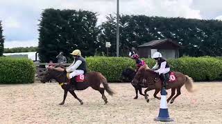 Shetland Pony Grand National  Duble amp Florence  Keysoe International [upl. by Nelaf264]